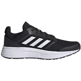 Adidas Galaxy 5 M FW5717 scarpe da corsa bianca nero