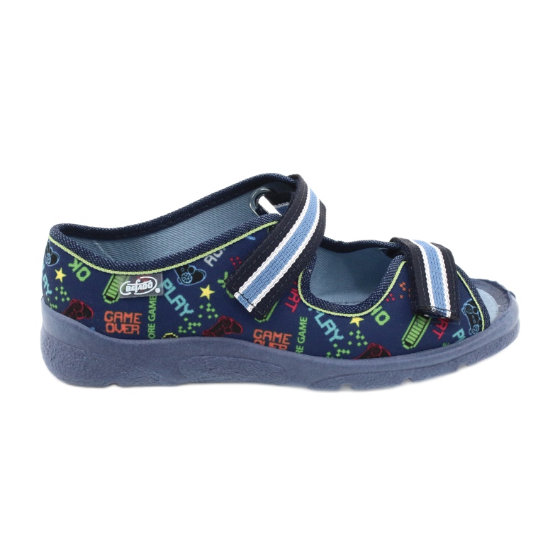 Scarpe per bambini Befado 969Y161 blu navy multicolore