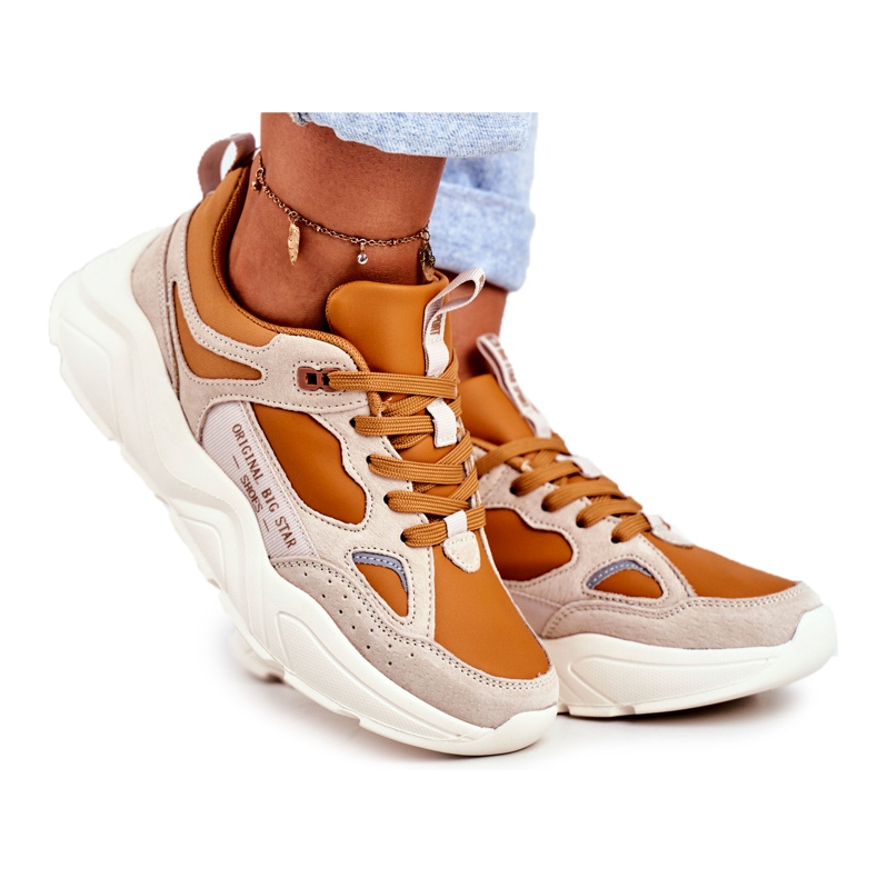 Sneakers Donna Big Star Beige GG274653