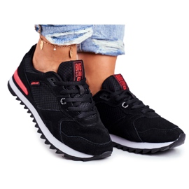 Scarpe Sportive da Donna Sneakers Big Star Nere GG274524 nero