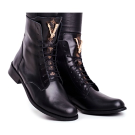 Stivali Donna Nicole Pelle Nero 2593