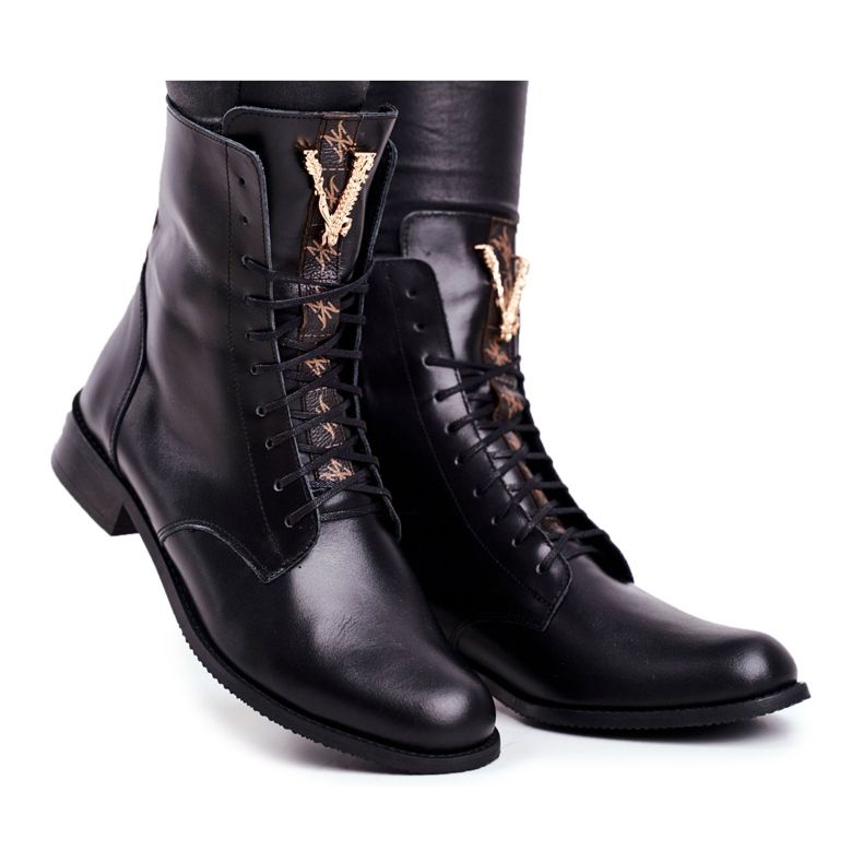 Stivali Donna Nicole Pelle Nero 2593