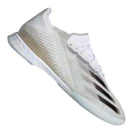Scarpe da calcio Adidas X Ghosted.1 In M EG8171 nero, bianco, oro bianca