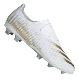 Scarpe da calcio Adidas X Ghosted.2 Fg M FW6776 oro bianco bianca