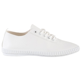 SHELOVET Sneakers Bianche Con Ecopelle bianco