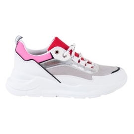 SHELOVET Sneakers allacciate alla moda bianco multicolore