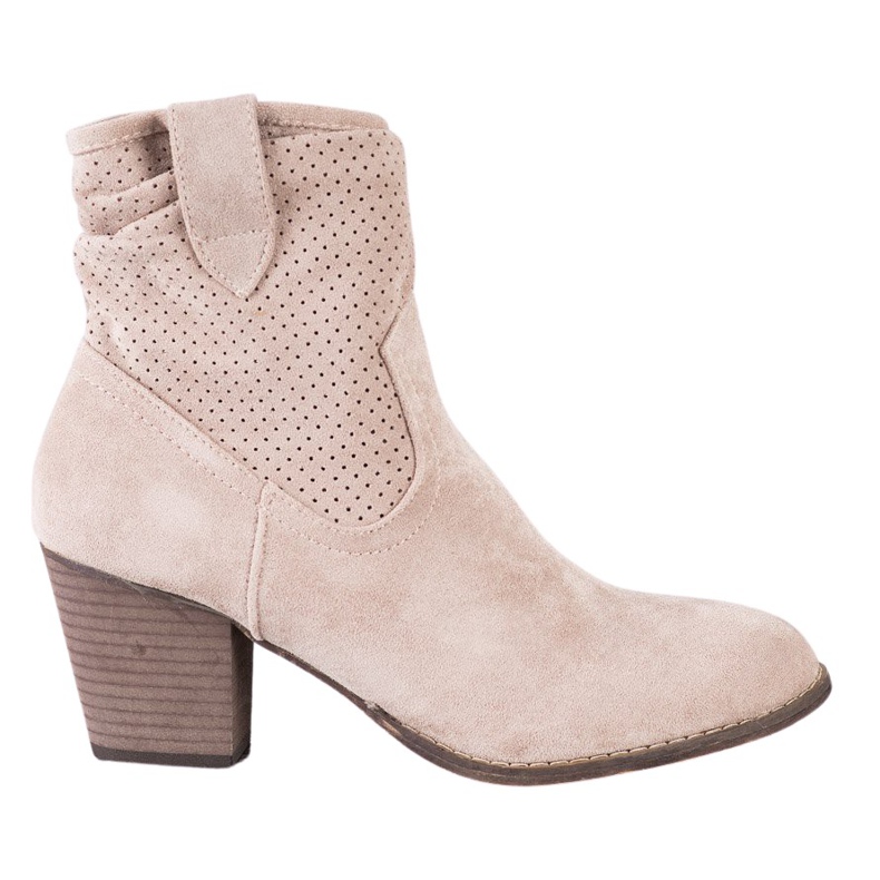 Bestelle Stivali da cowboy classici traforati beige