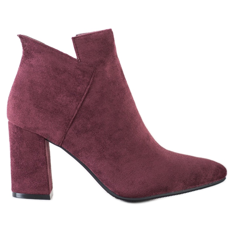 VINCEZA stivali alti rosso