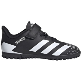 Scarpe da calcio Adidas Predator 20.4 H&amp;L Tf Jr FW9225 bianco nero