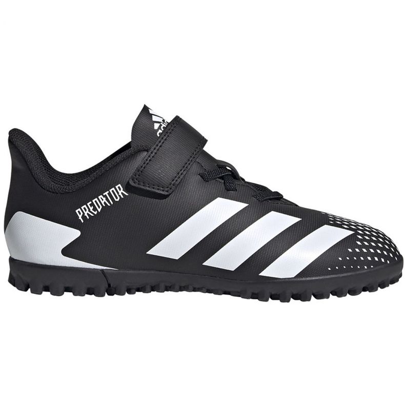 Scarpe da calcio Adidas Predator 20.4 H&amp;L Tf Jr FW9225 bianca nero