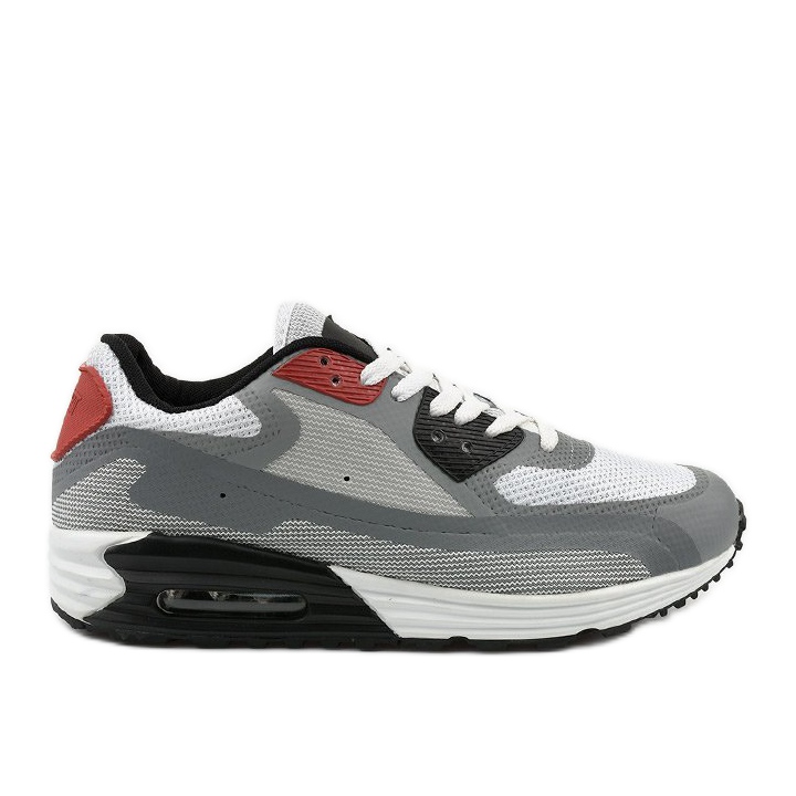 Scarpe sportive da uomo grigie 1503 grigio