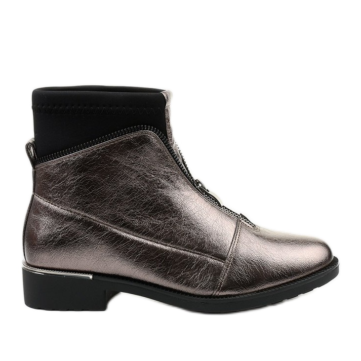 Stivali da donna grigi con lettere Tyrell grigio