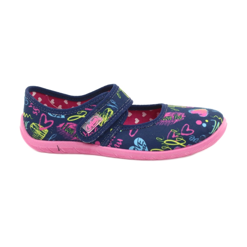 Scarpe per bambini Befado 945X431 blu navy rosa