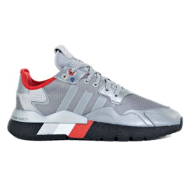 Scarpe Adidas Nite Jogger M FV3787 argento grigio
