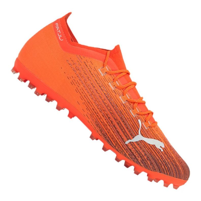 Scarpe da calcio Puma Ultra 1.1 Mg M 106078-01 multicolore arancia