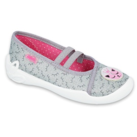 Scarpe per bambini Befado 116X278 rosa grigio