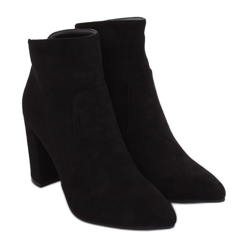 Stivali neri con tacco alto TX-1802 Black nero