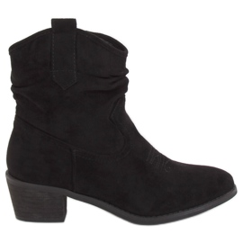 Stivali da cowboy neri da donna 20189-21 Black nero