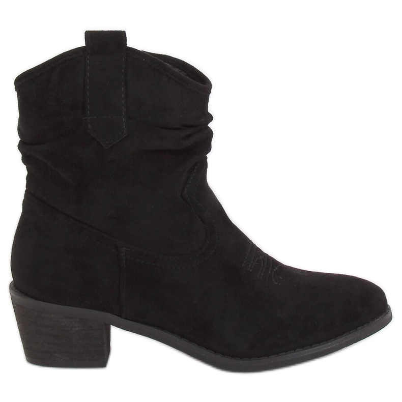 Stivali da cowboy neri da donna 20189-21 Black nero