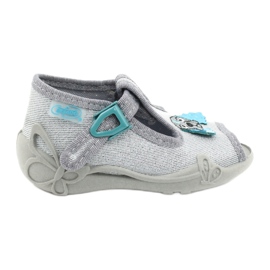Scarpe per bambini Befado 213P121 blu argento