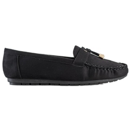 SHELOVET Mocassini casual nero