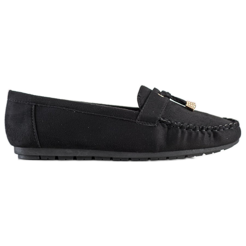 SHELOVET Mocassini casual nero