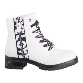 Stivali In Ecopelle VINCEZA bianco