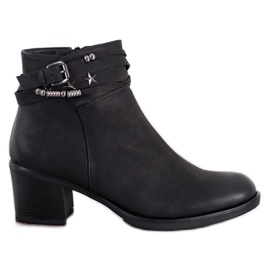 Goodin Stivaletti Neri Con Ornamenti nero