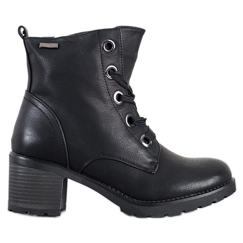 Goodin Comodi stivali stringati nero