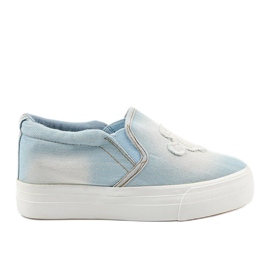Sneakers con zeppa Cherilena sneakers blu