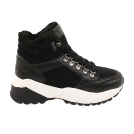 Stivali sportivi comodi Lee Cooper LCJL-20-31-152 nero