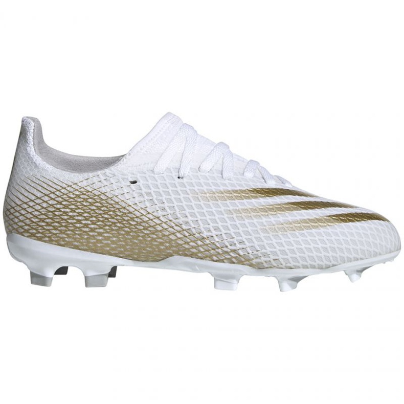 Scarpe da calcio Adidas X GHOSTED.3 Fg Jr EG8210 bianca bianca