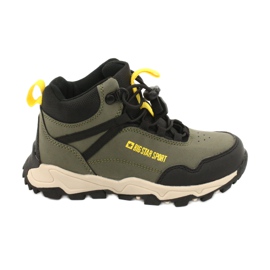 Big Star Scarpe sportive per bambini alti verdi/khaki gg374047 verde