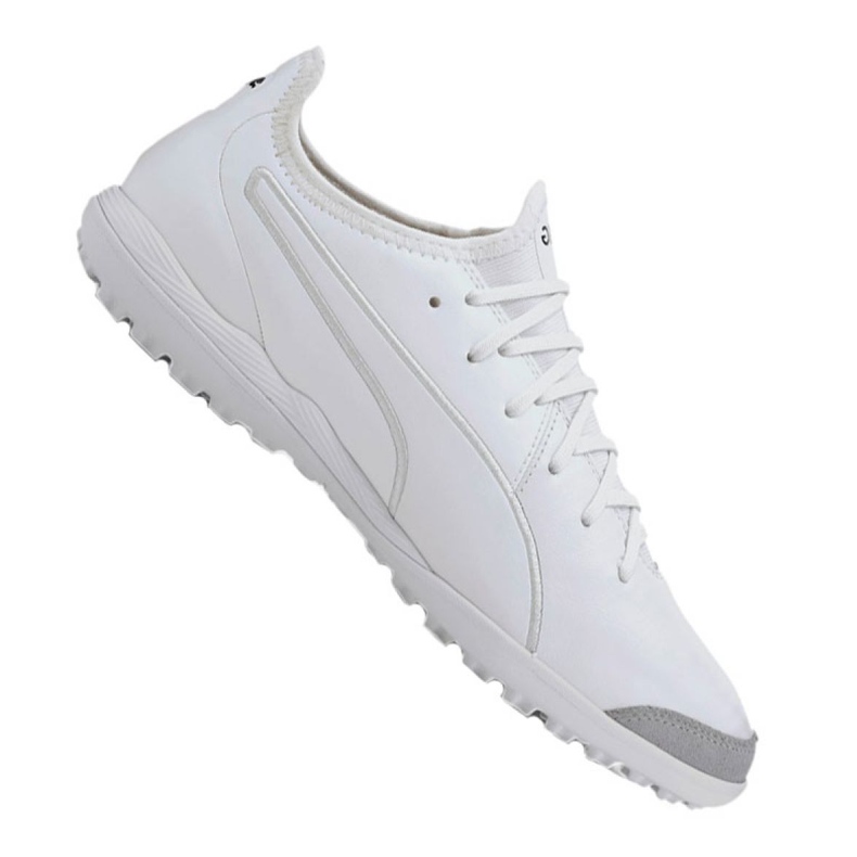 Scarpe da calcio Puma King Pro Tt M 105668-02 multicolore bianca