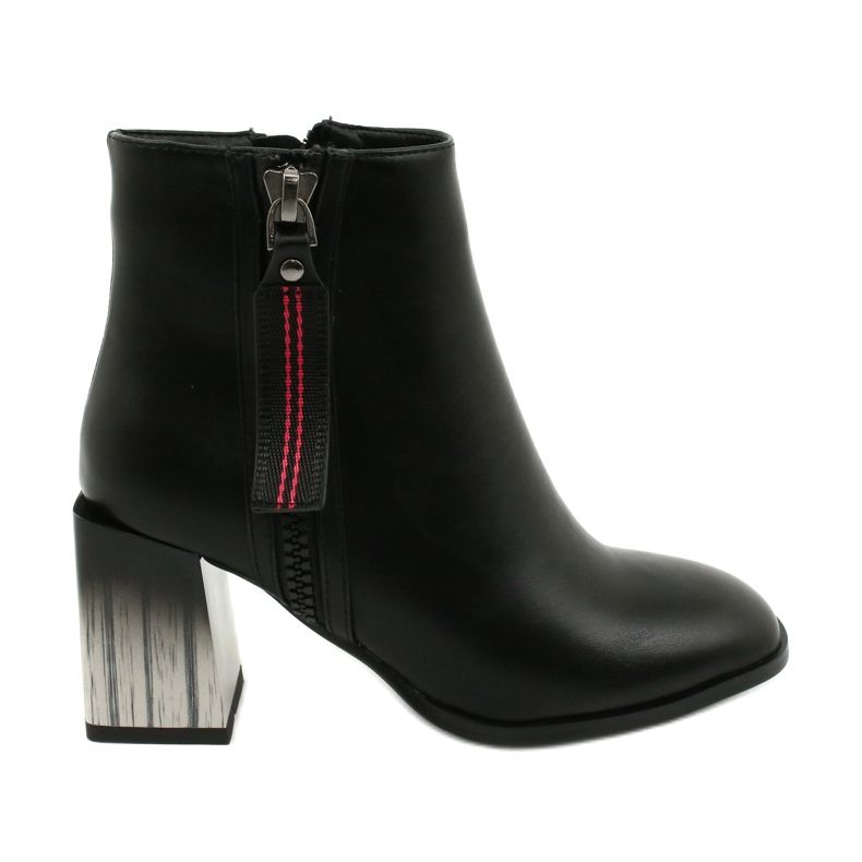 Stivaletti eleganti con tacco neri da donna Filippo DBT1548/20 BK nero