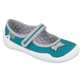 Scarpe per bambini Befado 114X434 grigio verde