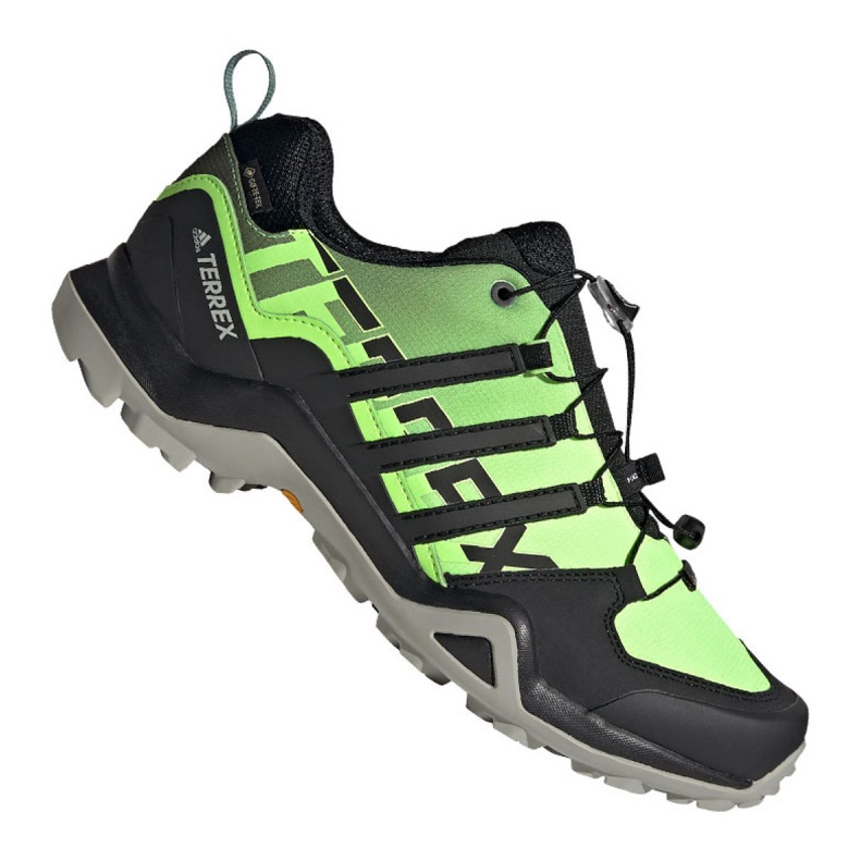 Scarpe Adidas Terrex Swift R2 Gtx M FV6842 nero verde