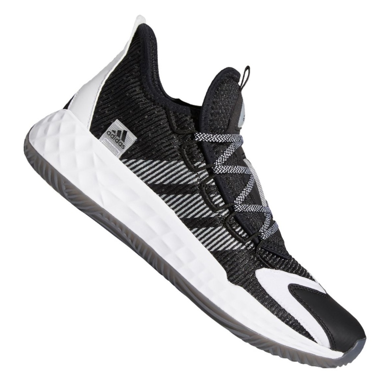 Scarpe da basket Adidas Pro Boost Low M FW9497 bianco, bianco, nero nero