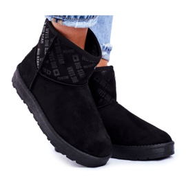 Stivali da neve caldi neri da donna Big Star GG274556 nero
