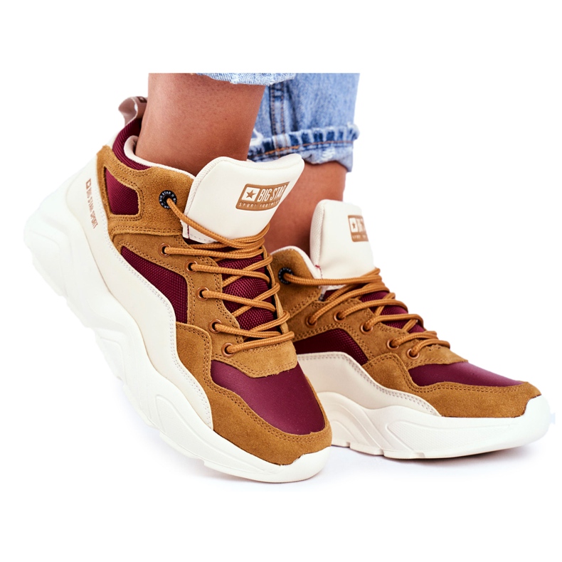 Scarpe Sportive Donna Big Star Beige GG274646