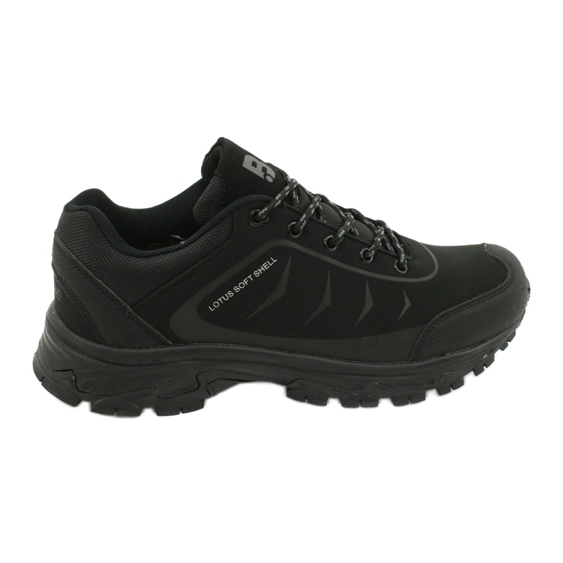 McBraun Softshell sportivo da trekking nero 9TR37-1401