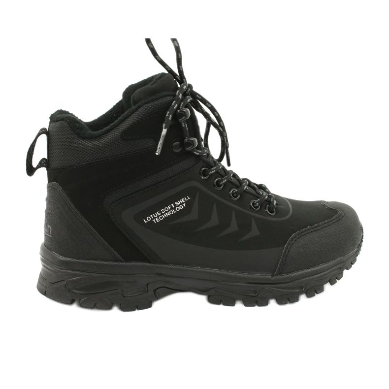 McBraun Softshell sportivo alto trekking nero 9TR37-1405