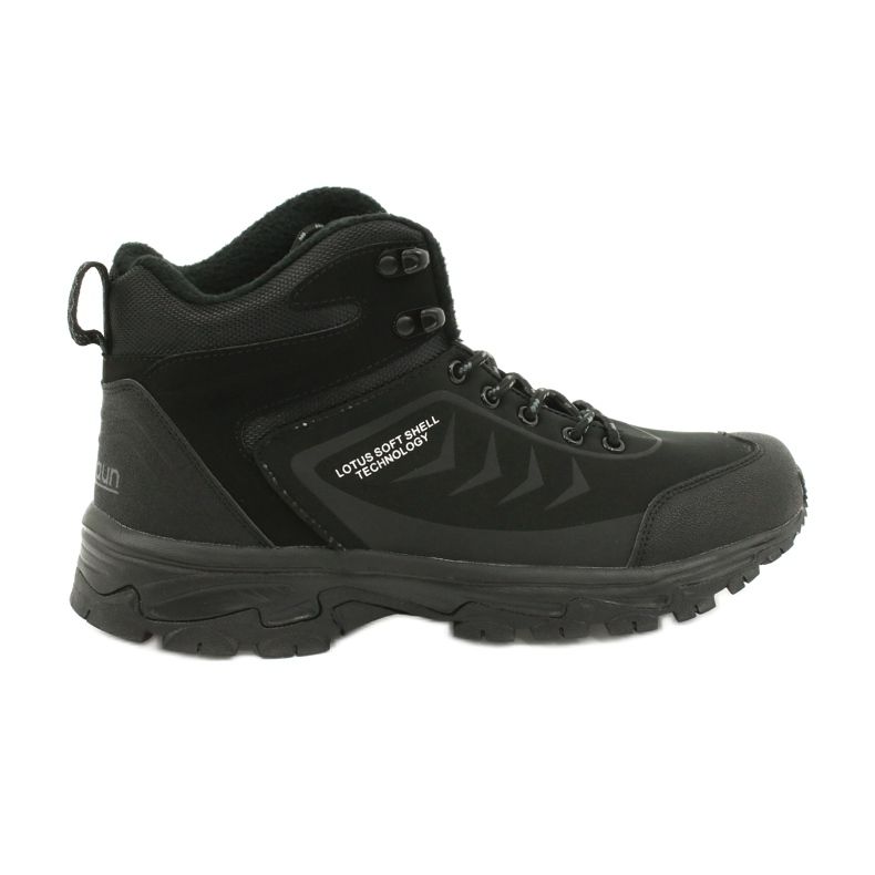 McBraun Softshell sportivo alto trekking nero 9TR37-1403