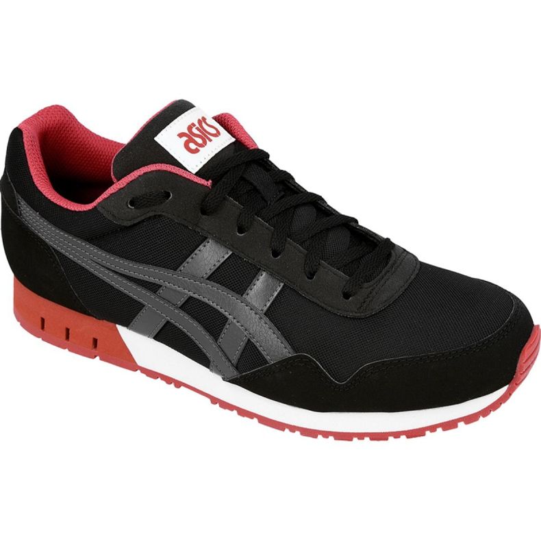 Asics Curreo M HN537-9095 scarpe nero rosso