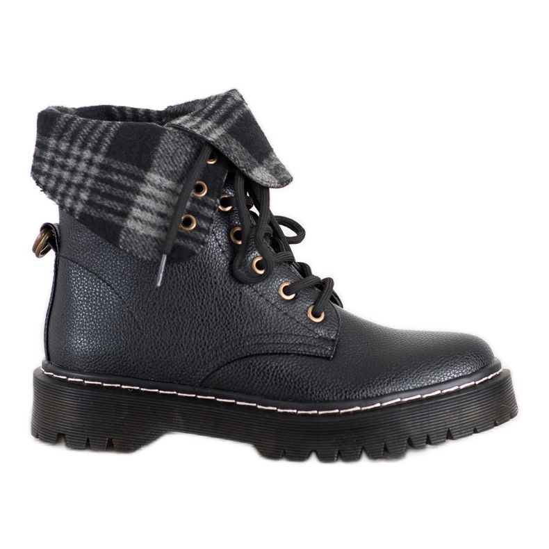 Weide Lavoratori con una scarpa arrotolabile nero
