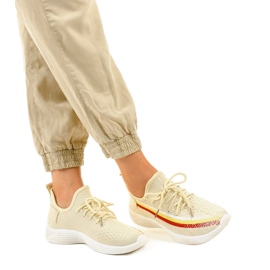 HB-48 scarpe sportive beige