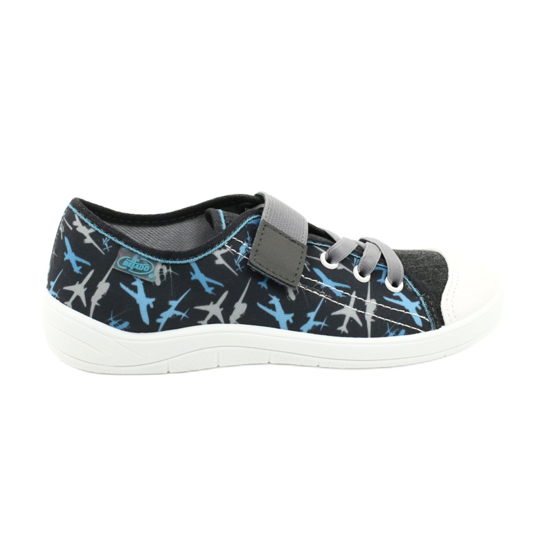 Scarpe per bambini Befado 251Y155 blu grigio