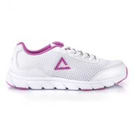Scarpe da corsa con visiera E43208H W 61189-61194 bianco viola