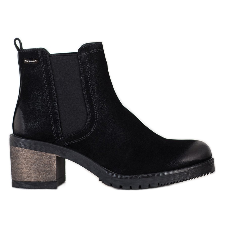 Sergio Leone Stivaletti Chelsea alla moda nero