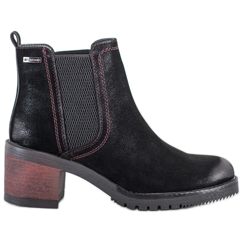 Sergio Leone Stivaletti Chelsea alla moda nero